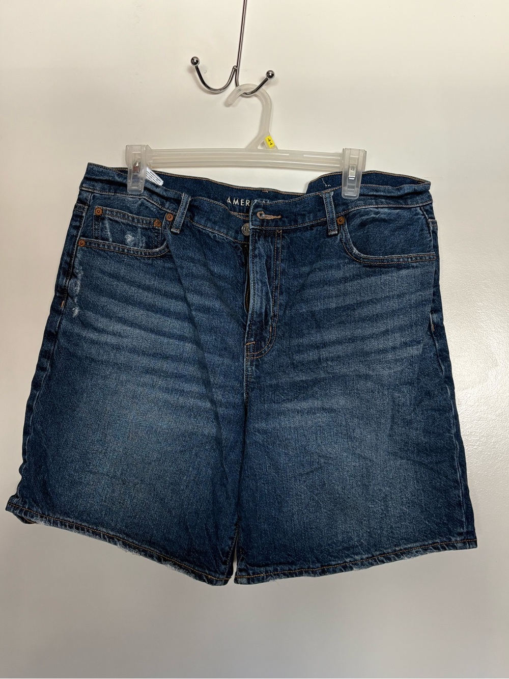American Eagle Outfitters Dark Blue Denim Shorts